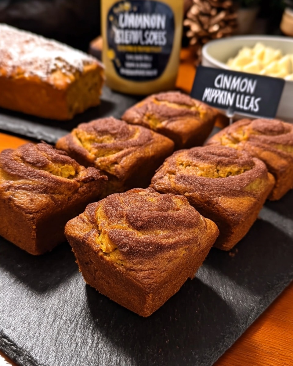 Indulge in warm, moist Cinnamon Swirl Pumpkin Bread Mini Loaves! This easy recipe, boasting a sweet cinnamon crunch, is perfect for fall baking. Get the recipe for these flavorful mini loaves, muffins, or a full-size bread!