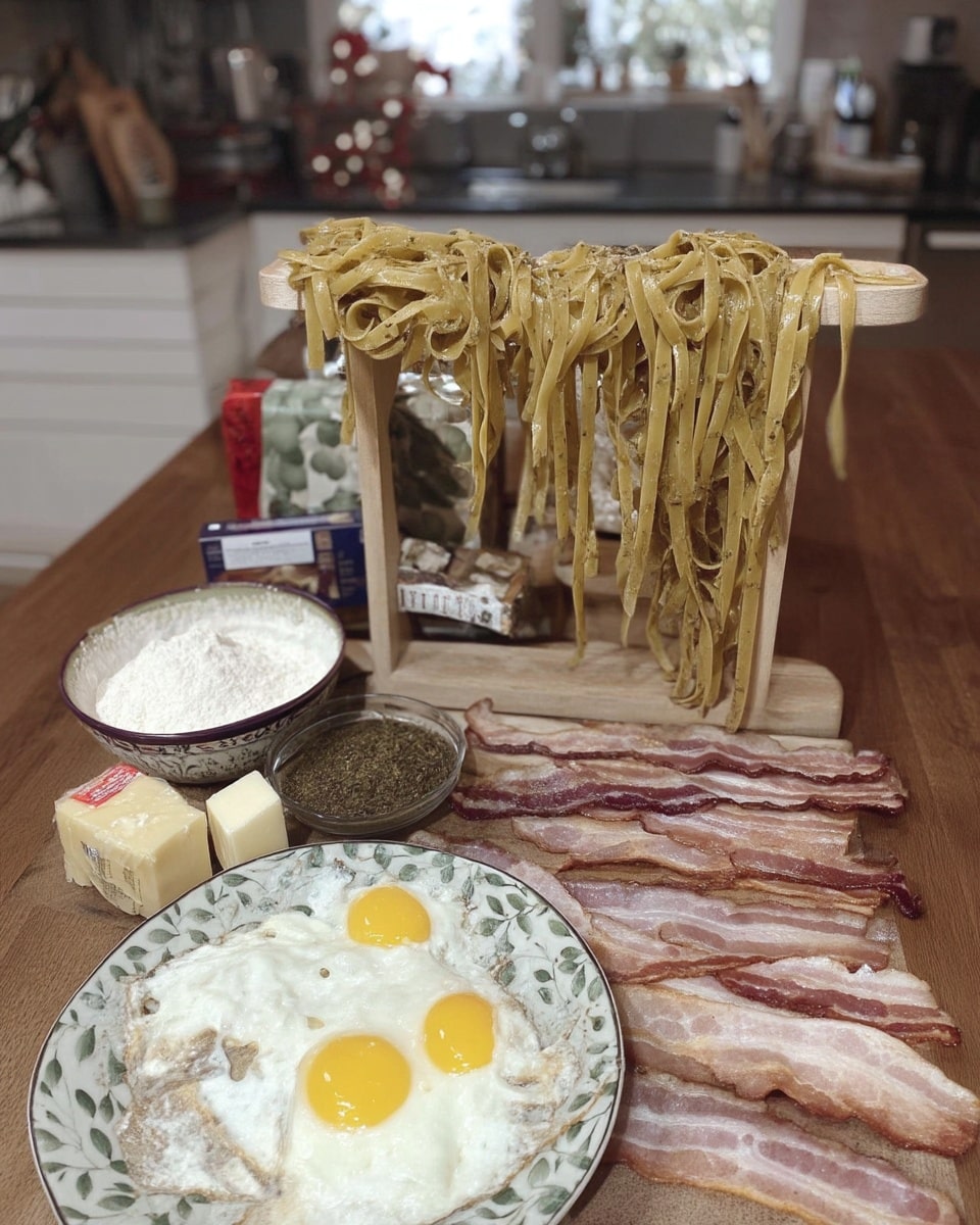 Fall Cooking Aesthetic 10 Finished pasta carbonara with candles and cozy table