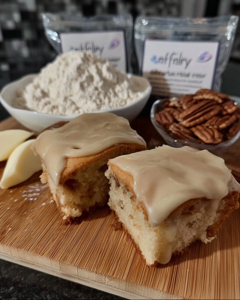 Fall dessert recipes table with sliced apple bars