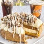 Easy Pumpkin Coffee Cake 7 Easy Pumpkin Coffee Cake: A taste of Fall with pumpkin spice and brown sugar cinnamon streusel. Perfect for breakfast, dessert, or snack! Get the recipe.