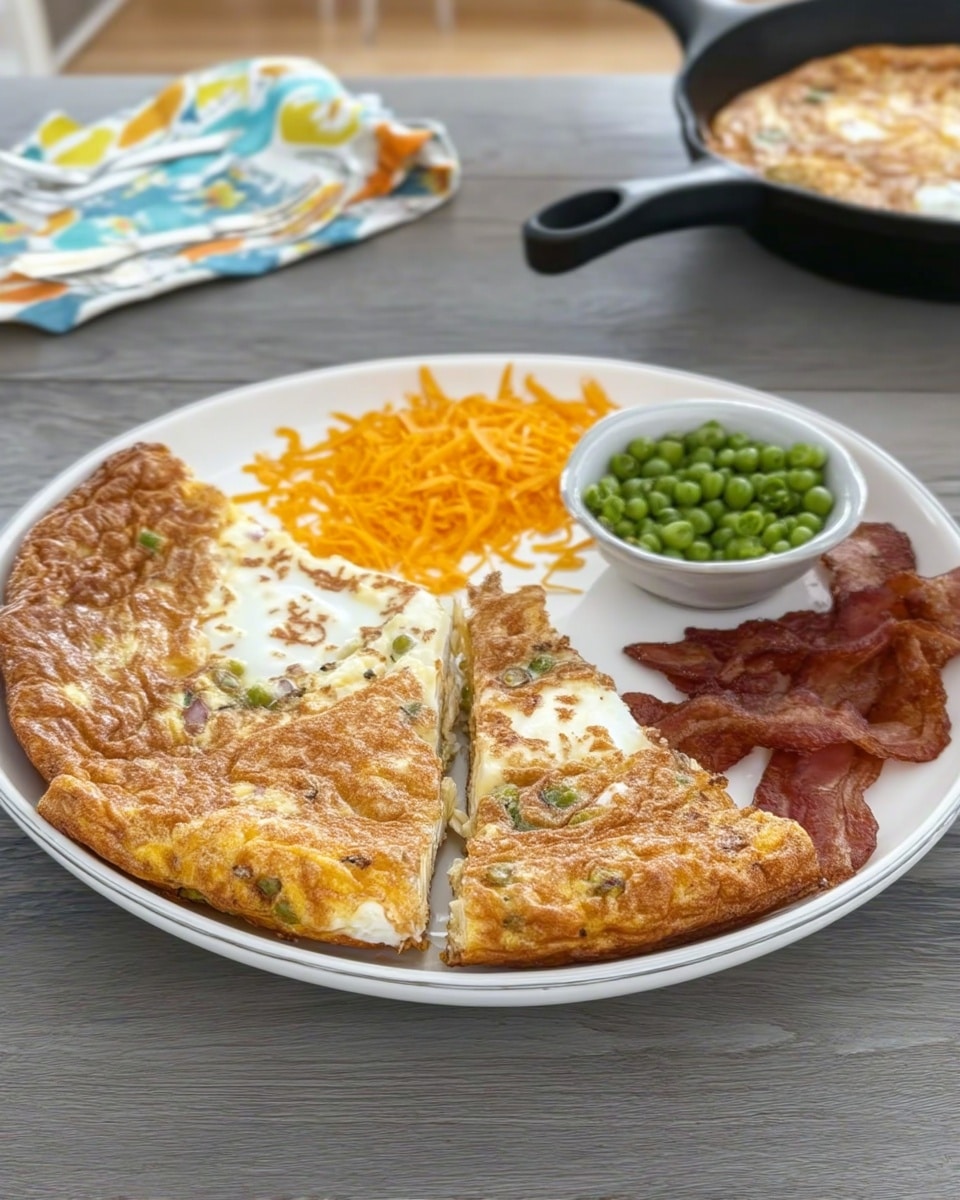 make-ahead frittata recipe with bacon and cheese