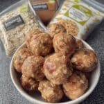 Energy Balls 7 Easy no-bake energy balls recipe! Healthy snack with oats, peanut butter, and chocolate chips. Perfect for quick protein snacks on the go!
