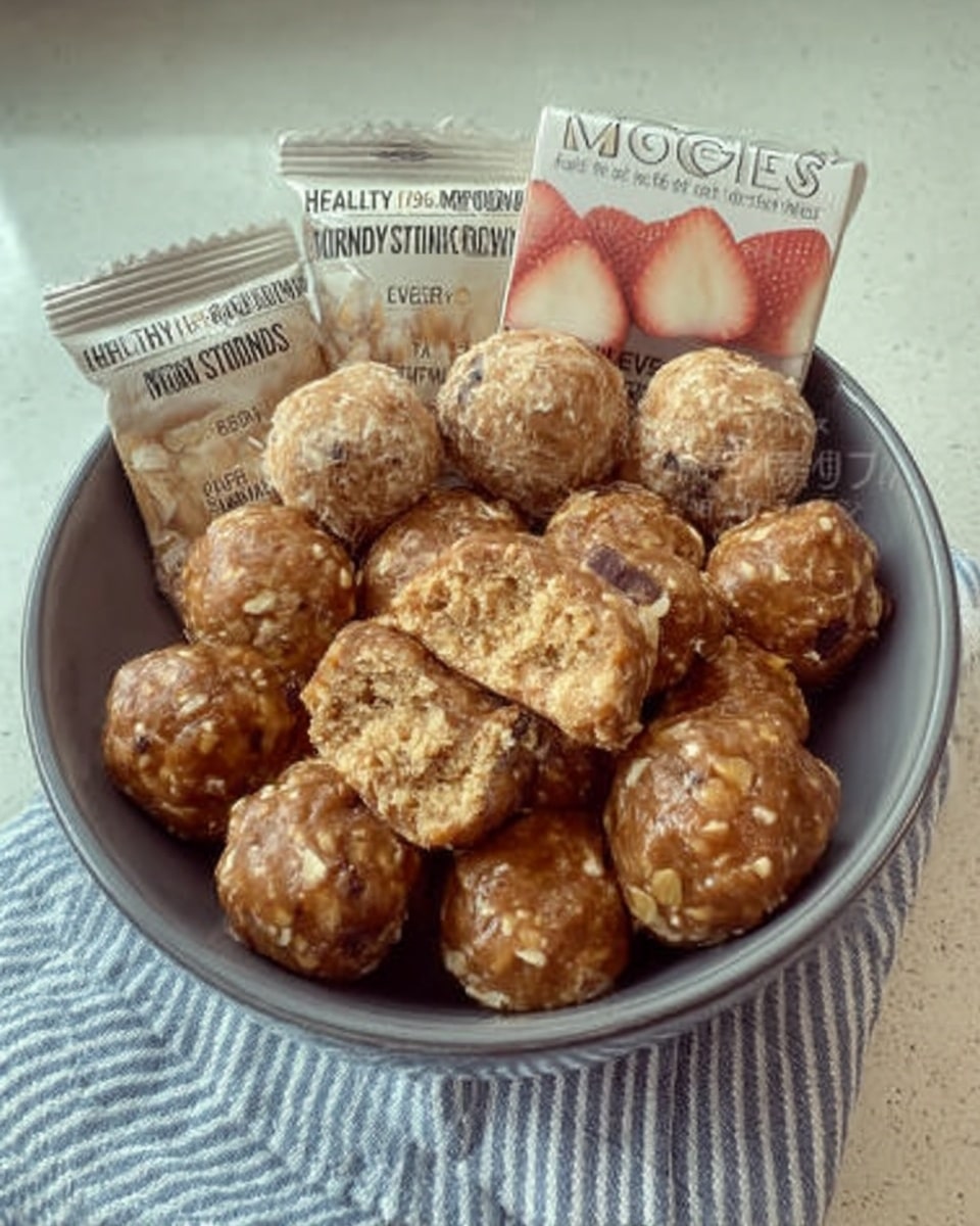 Energy Balls 10 Healthy after school snacks stored in glass containers