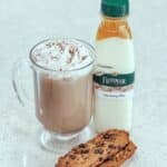 Homemade Pumpkin Spice Coffee Creamer 7 Homemade Vanilla Sweet Cream Coffee Creamer recipe. Make this easy coffee creamer with heavy cream, milk, sugar, and vanilla in minutes! Perfect for hot or iced coffee. #coffee #recipe #vanilla #sweetcream #homemade #coffeerecipe