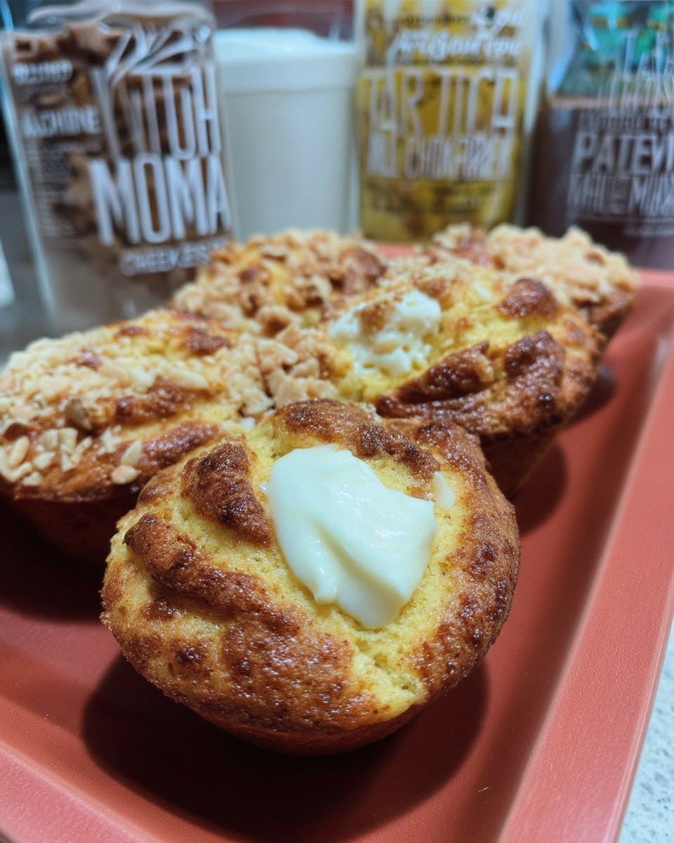 holiday tray with keto pumpkin cheesecake muffins