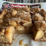 Maple Glazed Apple Blondies 7 Maple Glazed Apple Blondies: A delicious and easy fall dessert recipe! Chewy blondies with sweet apple pie filling and warm maple icing. Perfect for apple lovers and autumn baking!