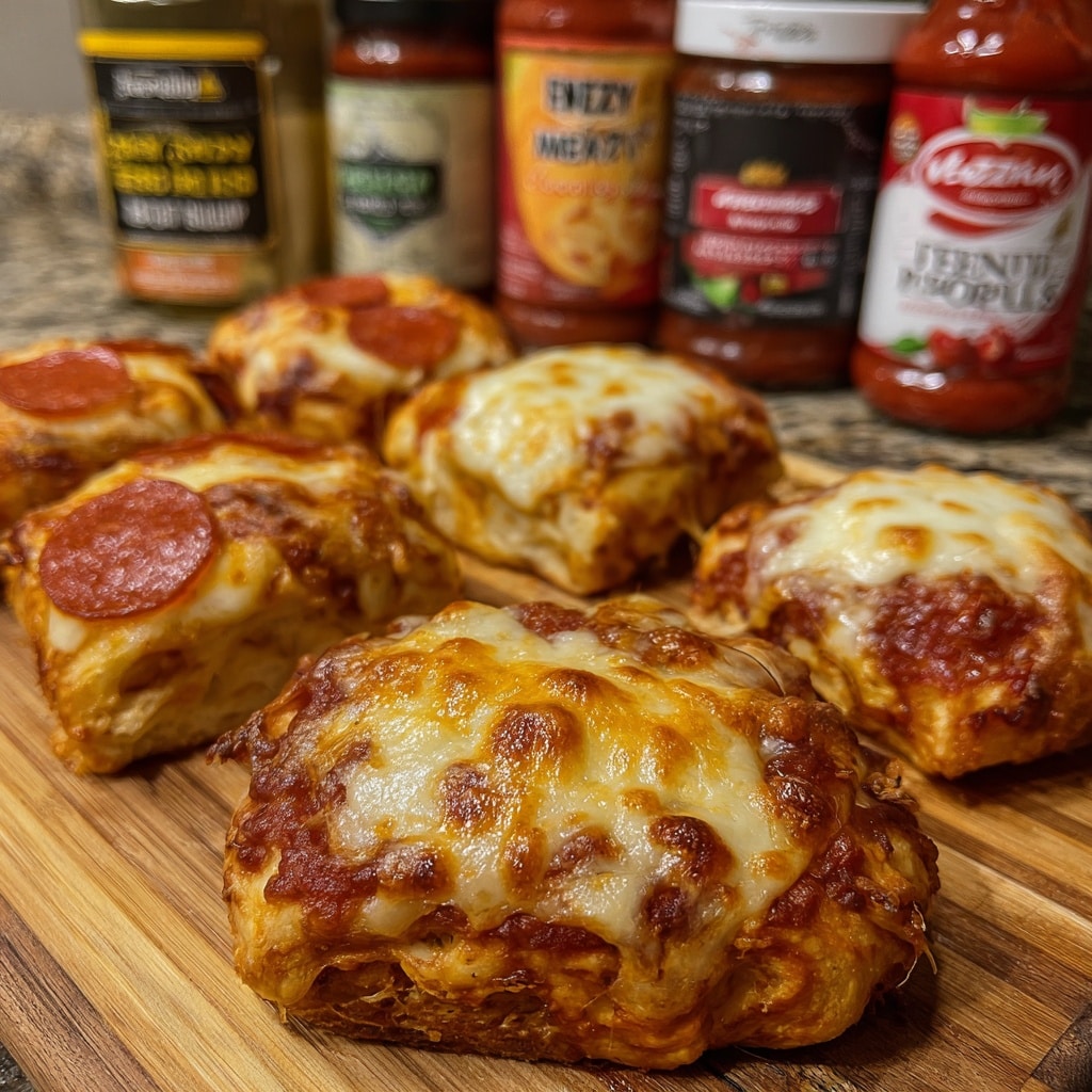 Pepperoni Pizza Rolls 9 Game day table with Football Tailgate Food Ideas and mini sliders