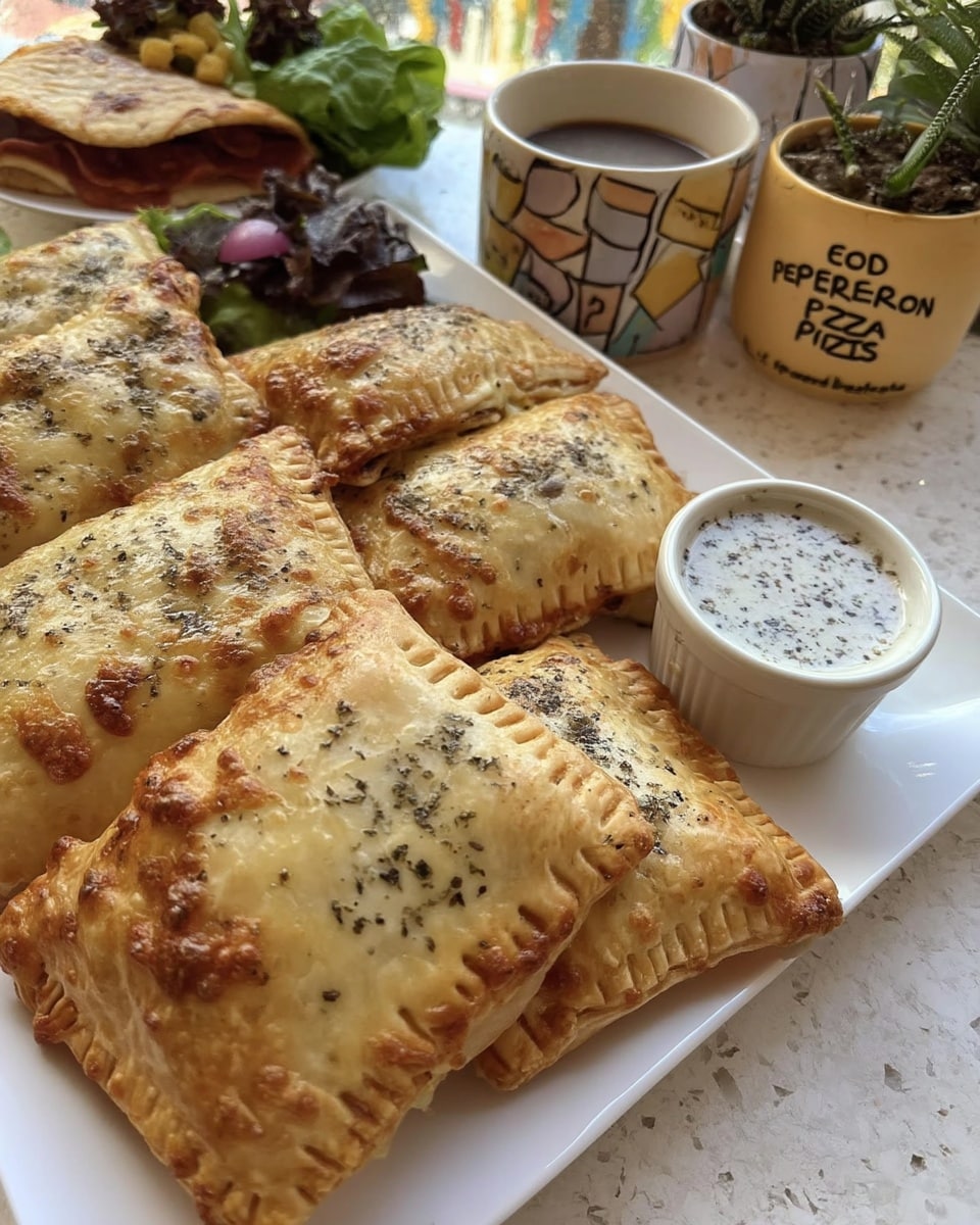 pepperoni pizza pockets 8 Inside view of melted mozzarella pizza pocket — school lunch ideas