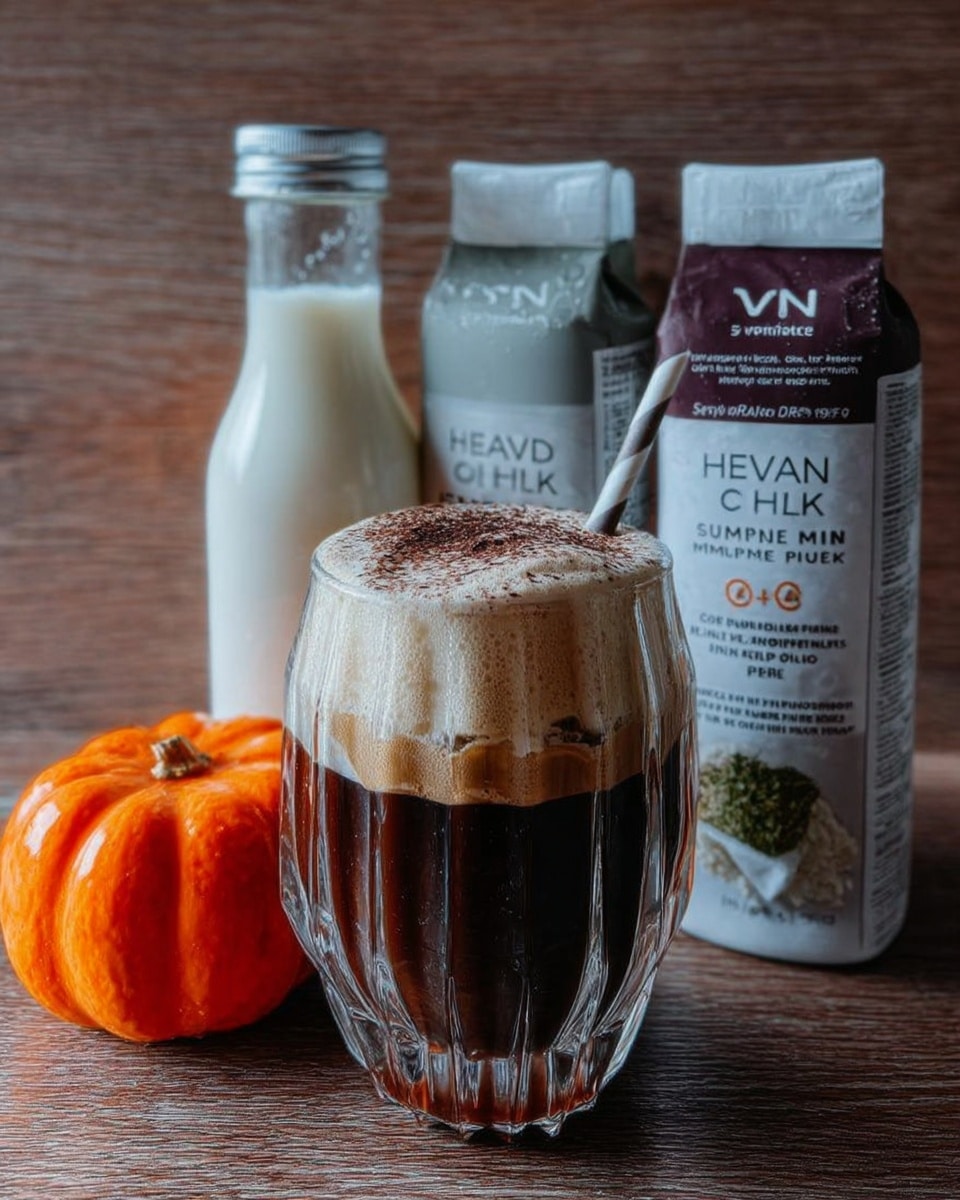 Starbucks Pumpkin Cold Foam Recipe 9 Ingredients for Starbucks Pumpkin Cold Foam Recipe on table
