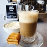 Homemade Pumpkin Spice Cold Brew: A quick & easy 5-ingredient recipe for a delicious Starbucks-worthy fall coffee drink! Customize with your favorite milk & sweetener. #pumpkinspice #coldbrew #coffee #recipe #fall #homemade