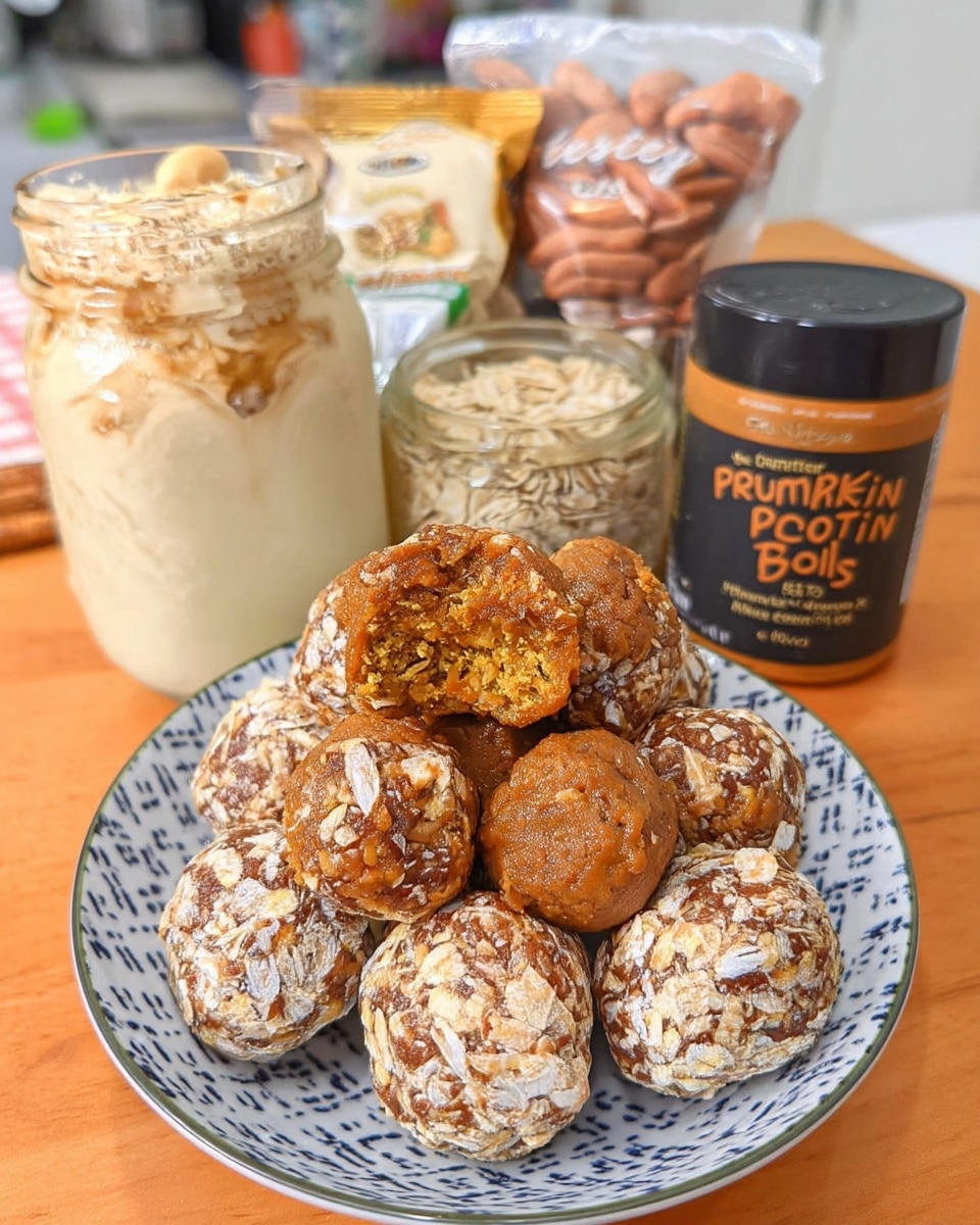 Pumpkin Pie Protein Balls