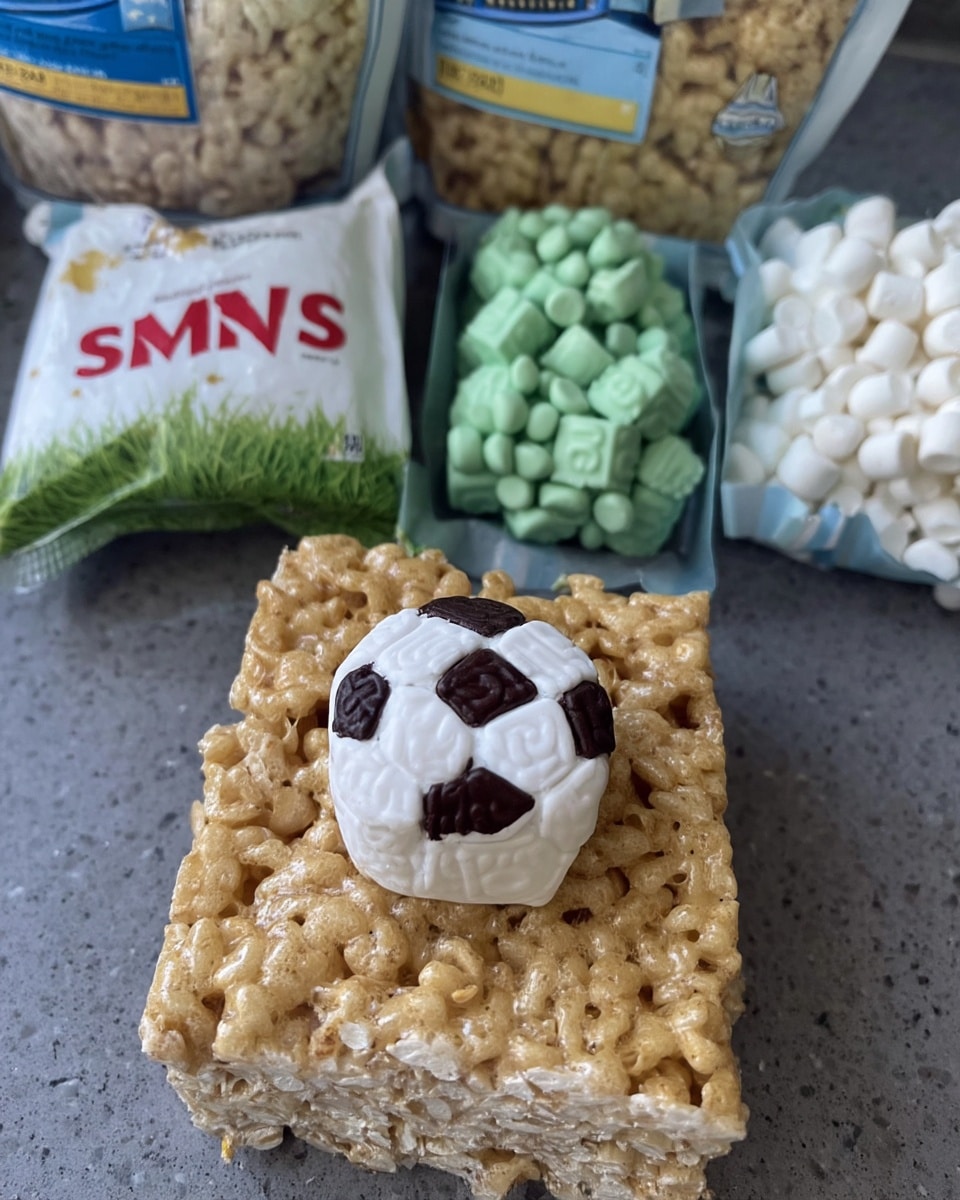 Soccer Snacks That Score Big 8 Close-up of soccer snacks with melted candy coating