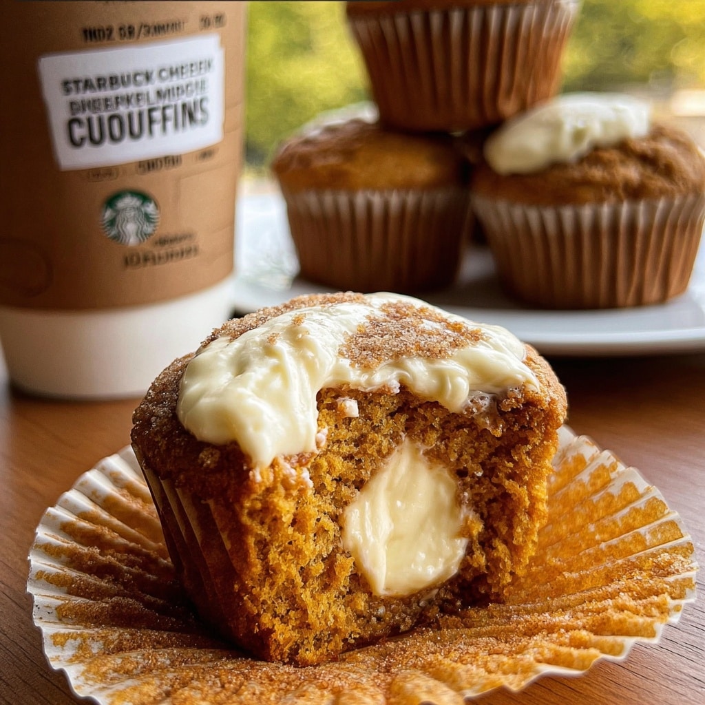 Indulge in homemade Starbucks Pumpkin Cream Cheese Muffins! This easy recipe delivers light, fluffy, and delicate pumpkin muffins with a creamy, irresistible filling. Perfect for fall baking and a delightful breakfast, brunch, or dessert.